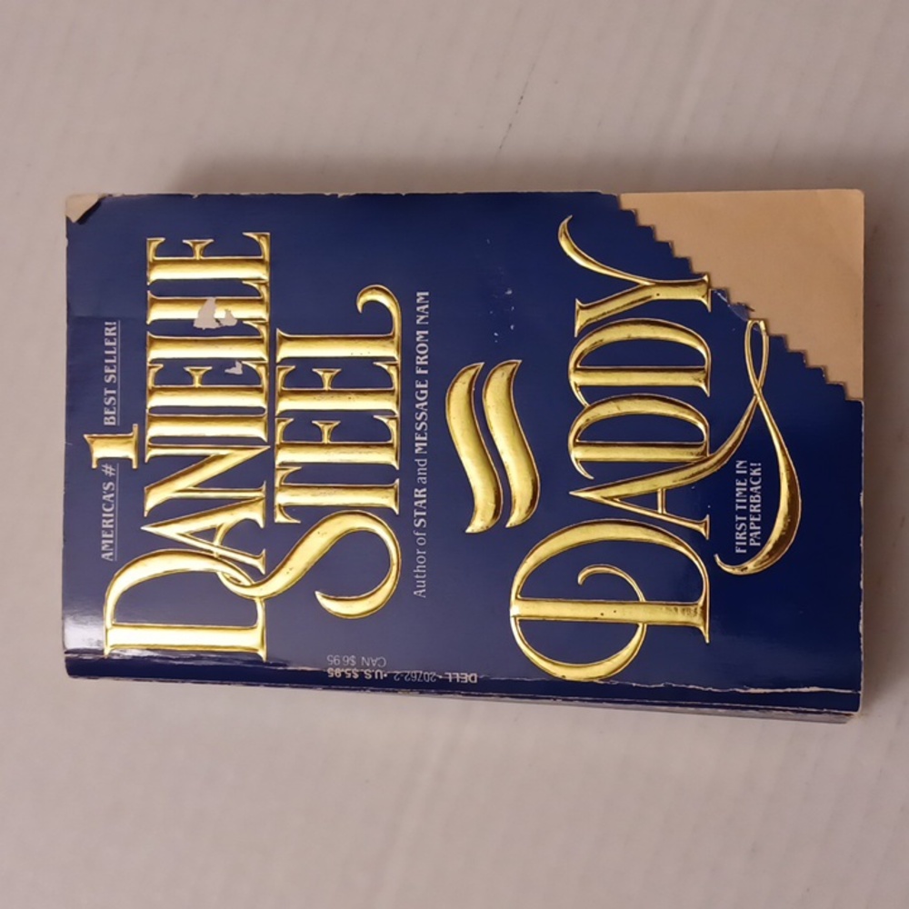 $4 Add-on - "Daddy" by Danielle Steel - Paperback Novel